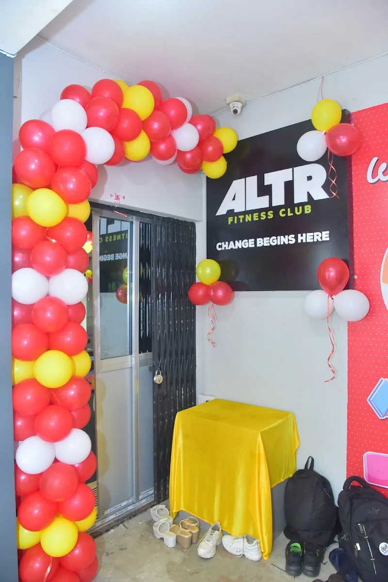 ALTR Fitness Club entrance wall with visible ALTR mark